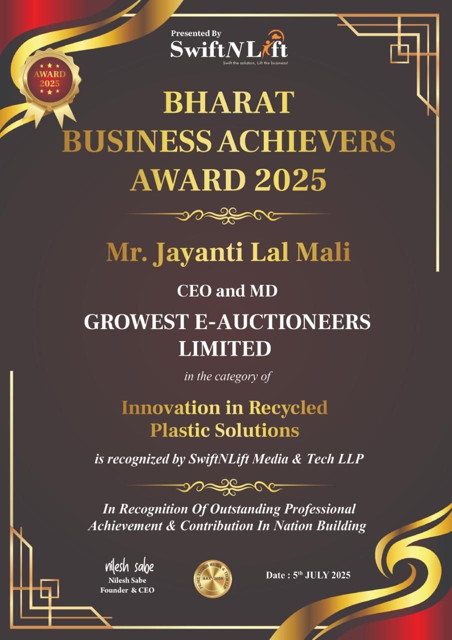 GROWEST INDUSTRIES LIMITED certificate 1